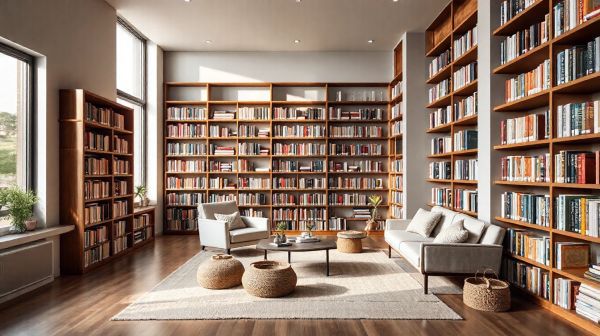 Guide des bibliothèques contemporaines pour un intérieur stylé