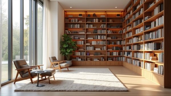 Les plus belles bibliothèques design qui redéfinissent l'intérieur