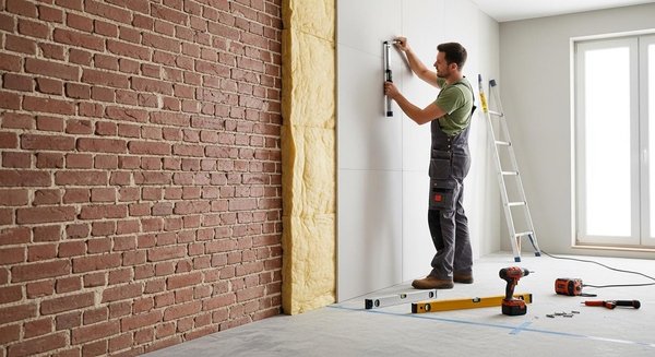 La plaque de plâtre isolante : la solution efficace pour doubler et isoler vos murs